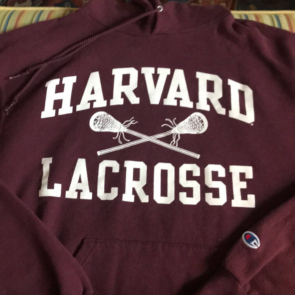 Harvard Lacrosse Hooded Sweatshirt